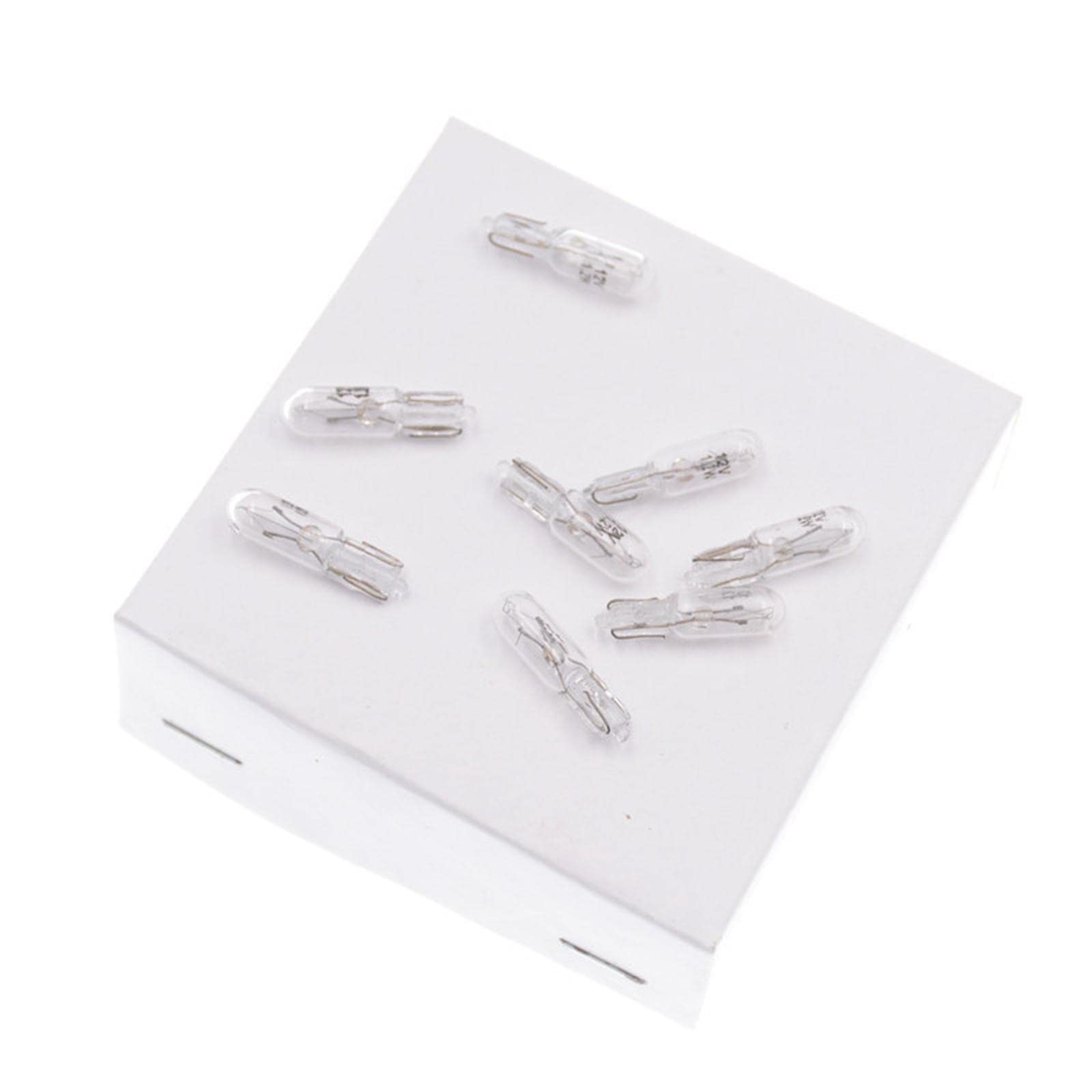 100Pcs Cruscotto Lampadine Car Styling 12V 1.2W Lampada Pannello strumenti per auto Luce freno T5 Lampadina in vetro