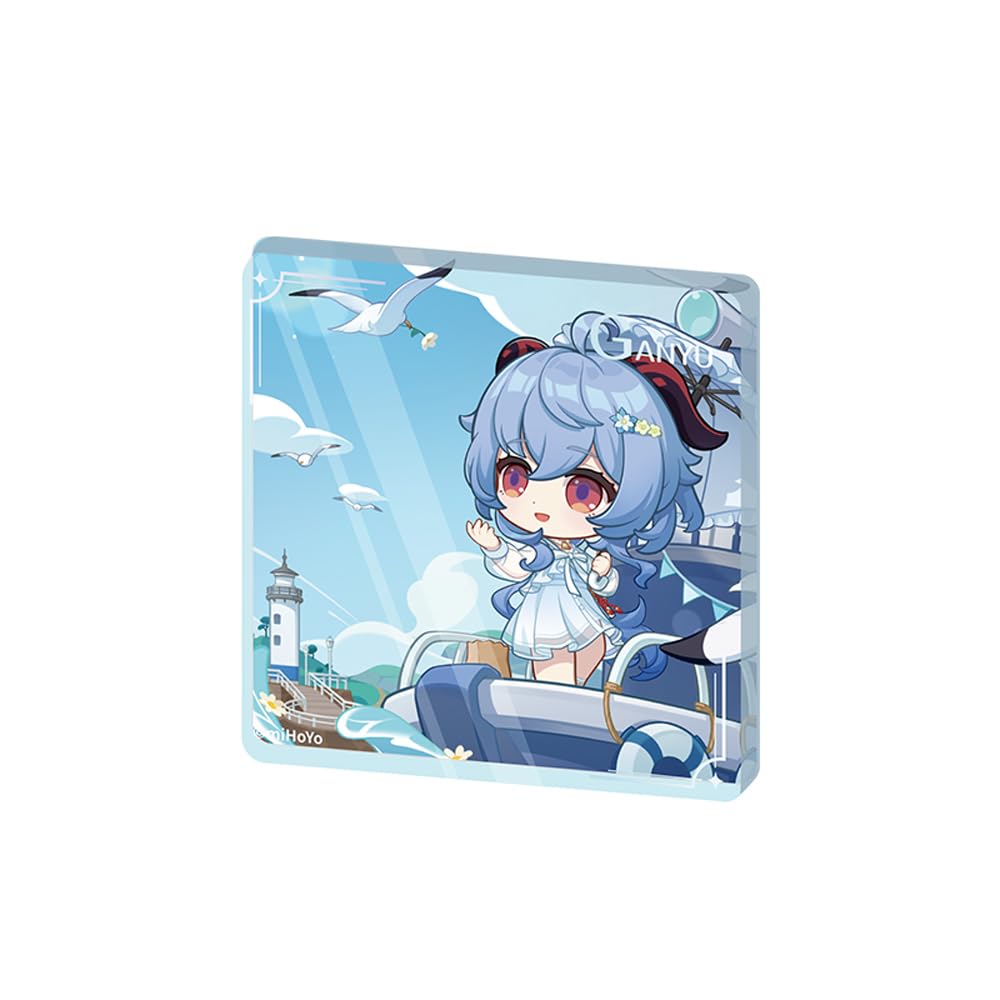 GENSHIN IMPACT Serene Sea Wanderings Series Chibi Acrylic Ornament - Ganyu