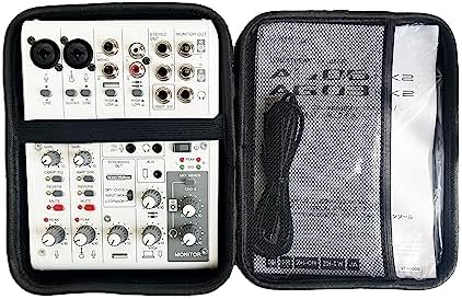 Amazon.co.jp: [MUSIN] 収納保護ケース AG03MK2/AG06MK2 ブラック