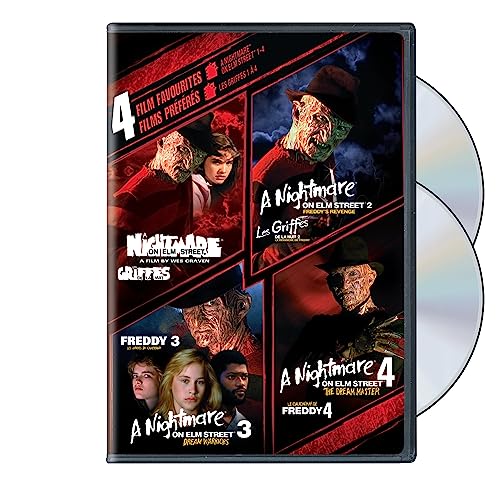 4 Film Favorites: A Nightmare on Elm Street 1-4 [DVD]