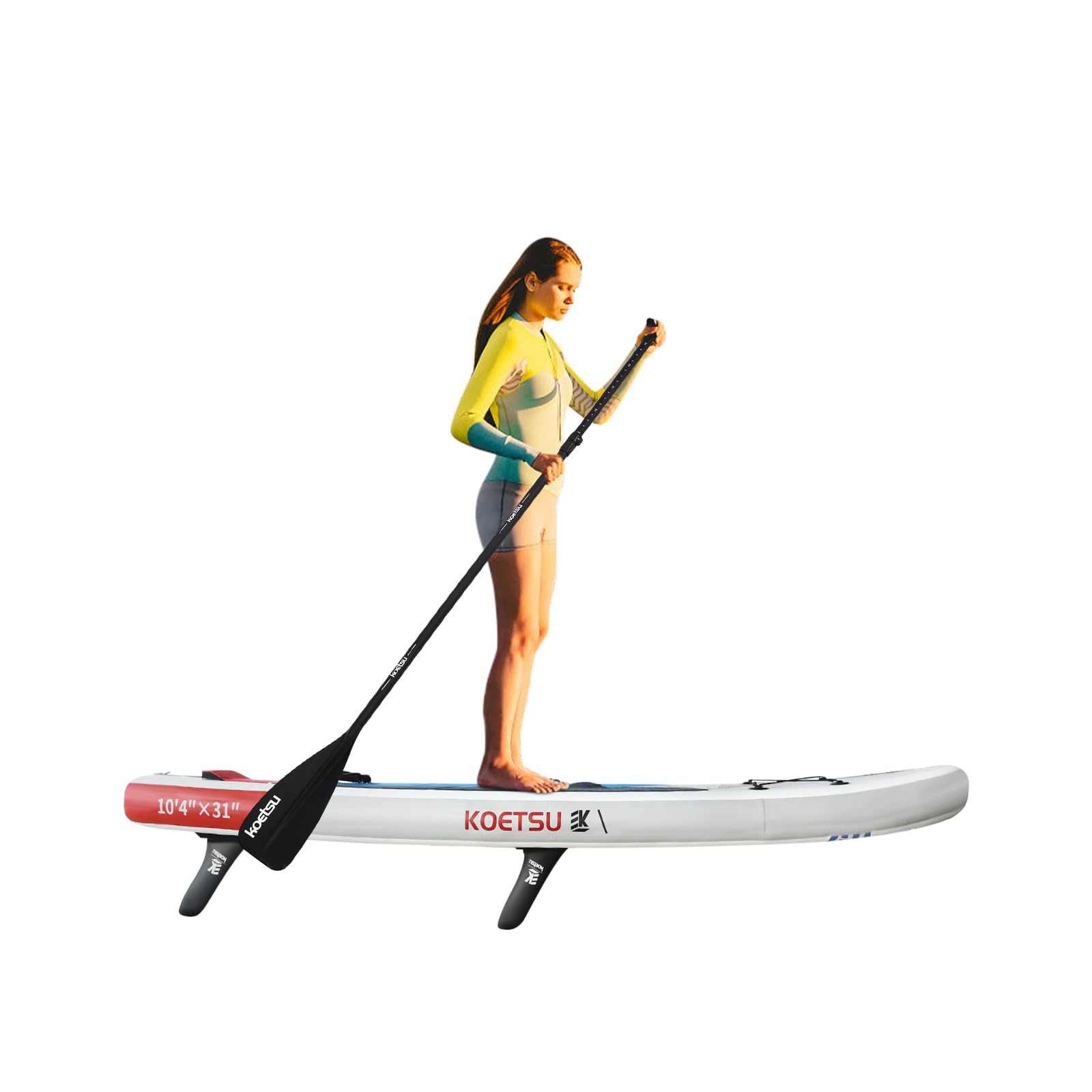 Tabla de paddleboard SUP Paddle Bomba Mochila Aleta hinchable Paddleboard 315 cm Windsurf Playa Familia Juego Completo con Bomba Mochila Remo y 2 Aletas