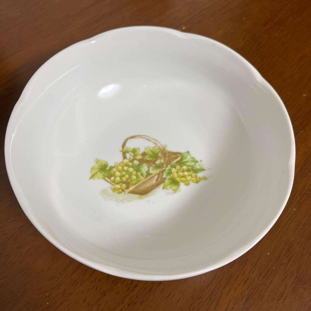 マイセン　ベーシックフラワー　３つの花　カレー皿6枚セット マイセン ベーシックフラワー 3つの花 カレー皿6枚セット マイセン