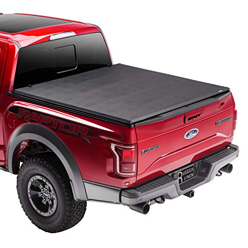 Rugged Liner Premium Soft Folding Truck Bed Tonneau Cover | FCF5504 | Fits 2004 - 2008 Ford F-150 5' 6" Bed (66")