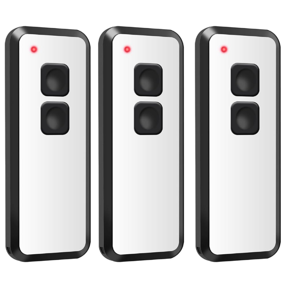 Lot de 3 télécommandes portatives pour porte de garage NOVOFERM NOVOTRON 502 522 MAX43-2 433,92 MHz