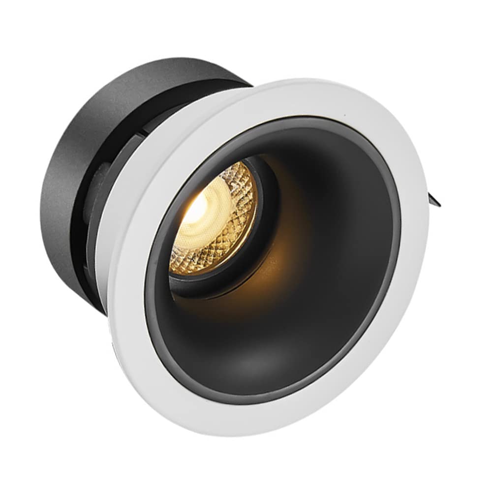 oprawy sufitowe Spotlight Baffle Trim Lampa sufitowa LED Oświetlenie wewnętrzne Super Bright 7W9W Glare Led Downlight Światło ogrodowe Wąska ściana