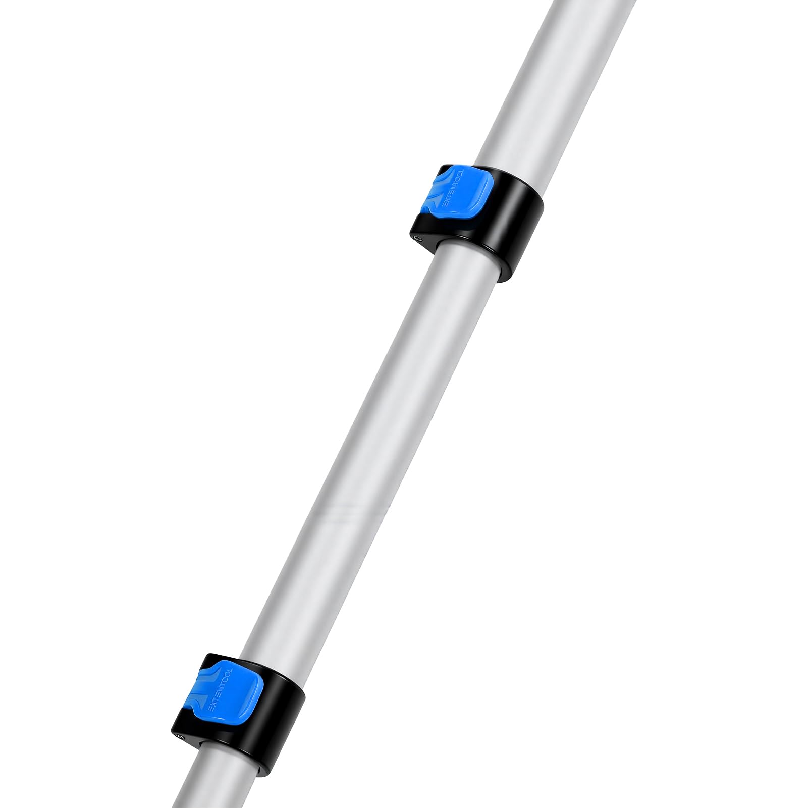 Jeffergarden Kit de Cepillo Extensible para Limpieza de Paneles Solares de 4.5m, Cepillo de Nylon de Alta Densidad y Adaptador de 180°, para Limpieza de Ventanas, Canalones y Techos Altos