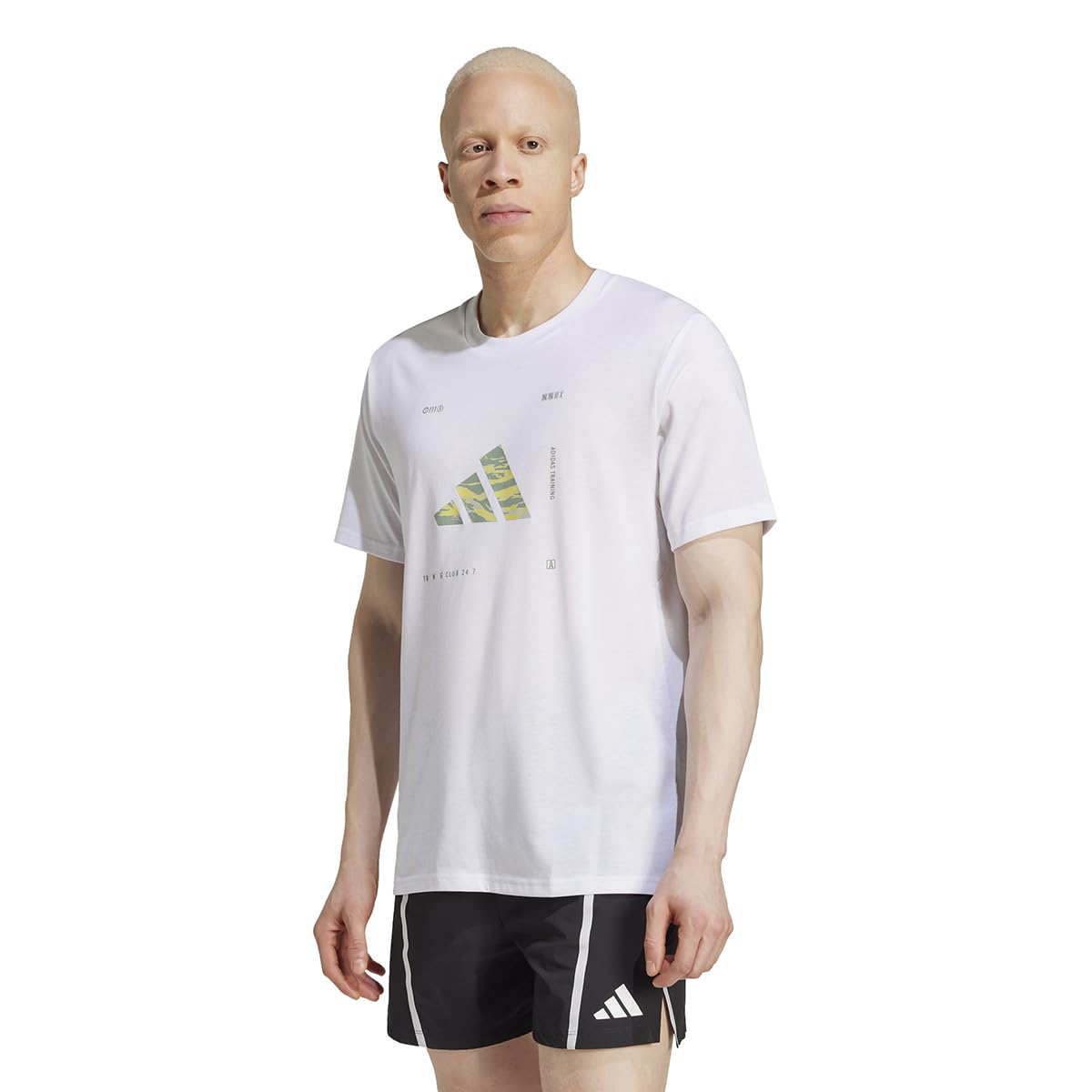 Box Logo G T Erkek Siyah Antrenman T-Shirt JD8231