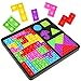 Pop Puzzle it,GaxQuly Pop Puzzle Fidget Tlays,Squeeze Toys Push Bubble Silicone Anti-Stress Sensory Spielzeug,Geschenke für Erwachsener & Kinder,Zappelspielzeug