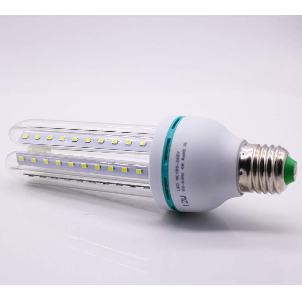 Xindaxin® - Bombilla LED de bajo consumo (no regulable, casquillo E27, bajo consumo de energía, luz blanca fría 6000 K, intensidad no regulable, 20 unidades)
