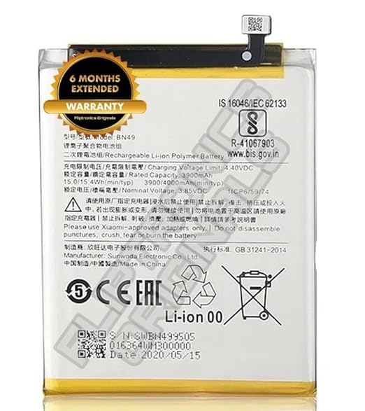 Image of BN49 Battery for Redmi 7A / M1903C3EH /M1903C3EI /MZB7995IN / M1903C3EG Battery with 6 Month Warranty** (DD223)