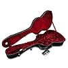 Crossrock CRF1000CBK Fiberglass Classical Guitar Case Hardshell- Backpack Style for 4/4 Full Size in Black