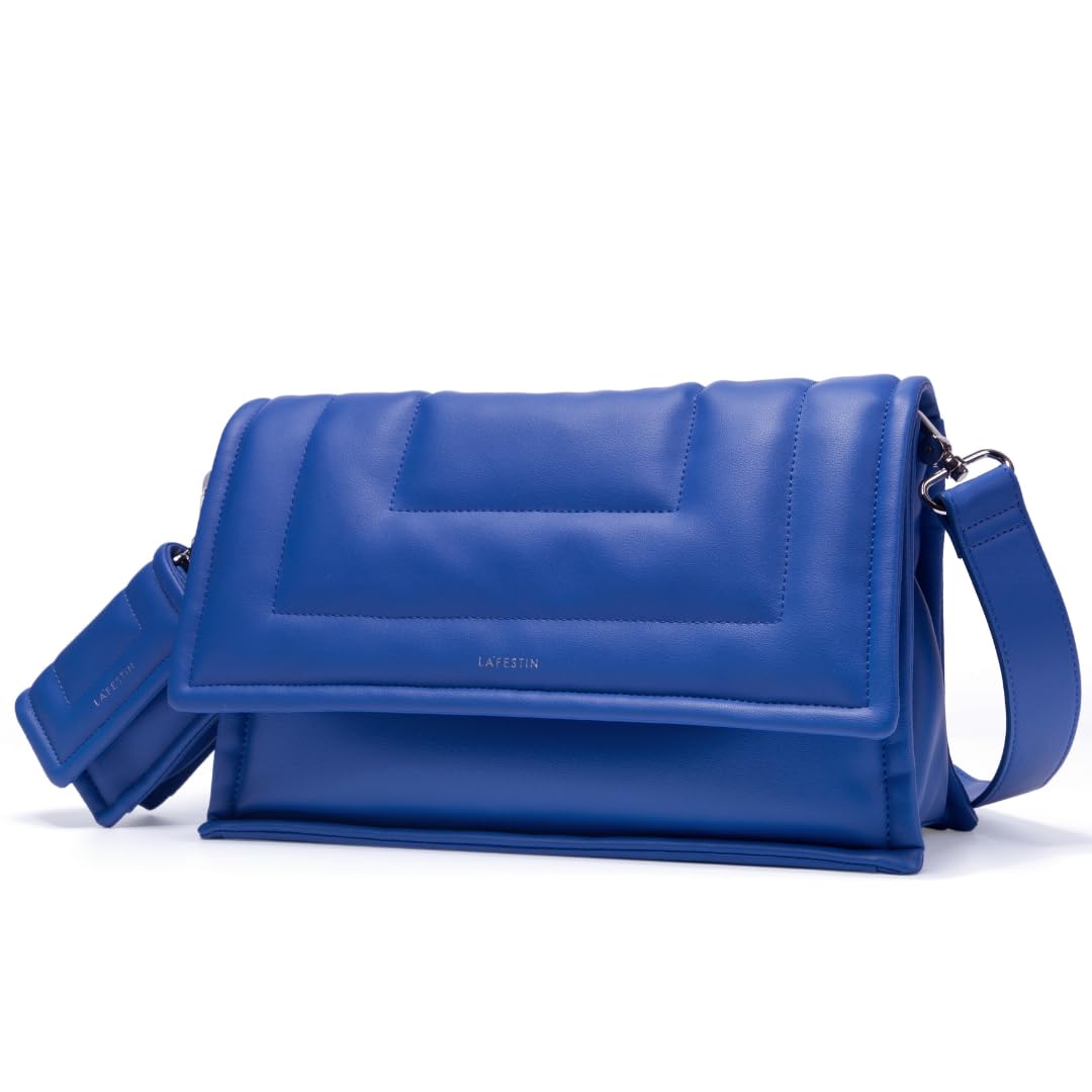 LAFESTIN PU Leather Shoulder Purses For Women With Mini Purse, Large Satchel Bags Adjustable Strap Women's Crossbody Handbags