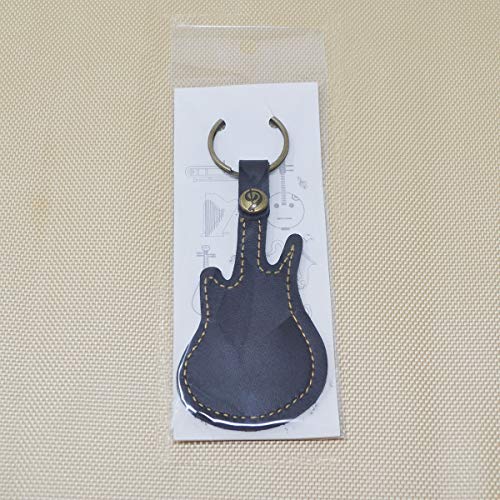 Étui en cuir pour médiators de guitare avec porte-clés, sac pour médiators de guitare avec 5 médiators (noir) - Les Beatles, Paul McCartney, John Lennon, RIngo Starr, George Harrison Étui en cuir pour médiators de guitare avec porte-clés, sac pour médiators de guitare avec 5 médiators (noir) – Image 7