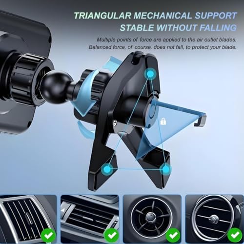 Image of SEVENAIRE Z1 Wireless Car Charger Mount, Auto-Clamping 15W Dual Coil One-Touch 90 Rotatable Car Phone Holder Wireless Charger for Galaxy Z Fold 7 /6 /5 /4, Z Flip, Galaxy S Series, iPhone, Pixel & More