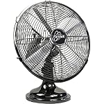 Farelek – Farelek Utah Tischventilator, 30 cm chrom