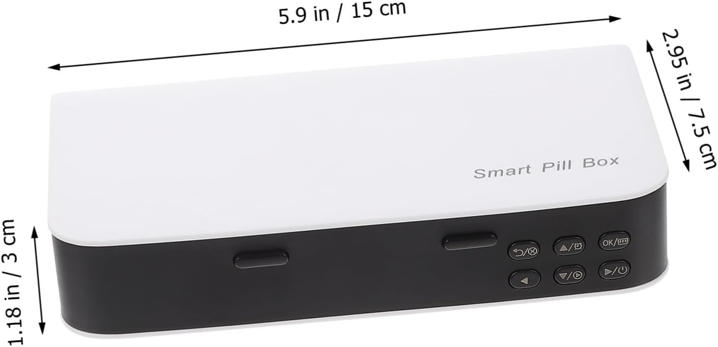 Smart Medicine Reminder Organizer with Alarm Settings for Elderly image 2