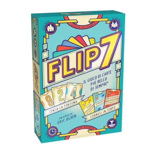 Flip 7 - Gioco di Carte in Italiano per Tutti - Party Game - Gioco Competitivo per 3+ Giocatori