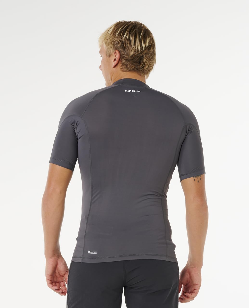 Rip Curl Waves UPF 50 Performance Short Sleeve Rashguard - Maglia da Uomo