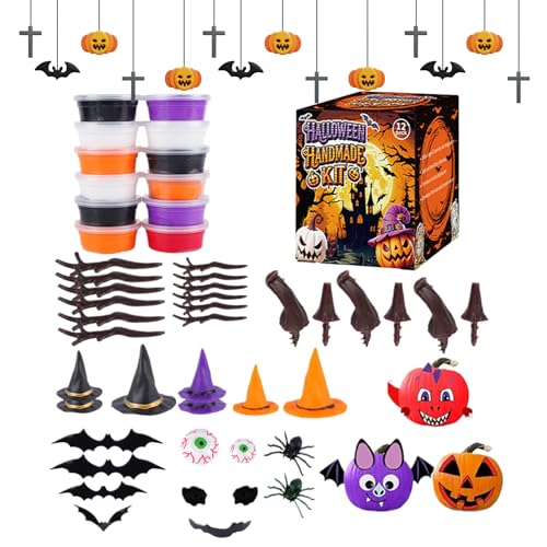 Tanxemery Kits de pasta de modelar para | Set de pasta de modelar | Juguetes educativos Regalos de fiesta para cumpleaños Escuela Viaje Navidad Niños Niñas