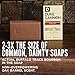 Duke Cannon Supply Co. Big Brick of Soap - Superior Grade, Extra Large Men's Bar Soap with Masculine Scents, All Skin Types, 10 oz