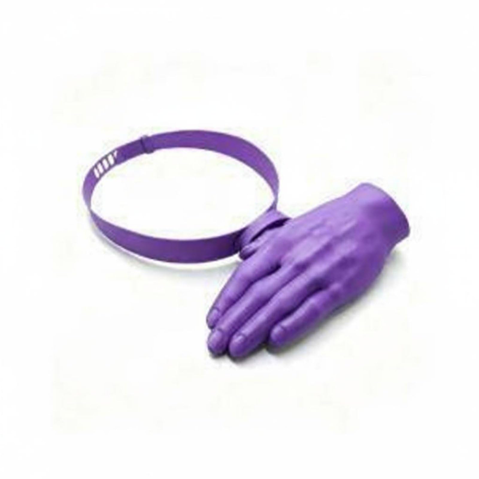 Sculpted Hand-Shaped Visor Hat Wearable Glossy Hand Visor Handsunrestricted Novelty Sun Sun Shade Easy to Wear, Purple, Palm Hat|Car accessories Exact Fit Heavy Duty Durable Easy Installation-image-4