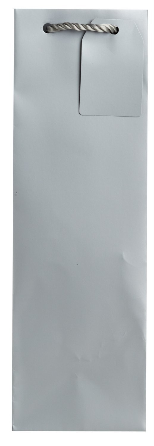 Jillson Roberts 6er Set Wein-Geschenktüten – Lustige 'Nutrition Facts' Designs, 4,5x14x4,5 Zoll