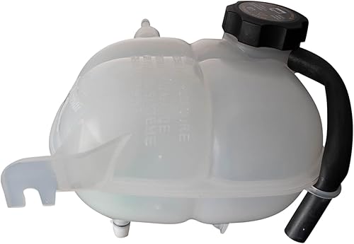 Vista 17 de TRQ Botella de desbordamiento del tanque de expansión del depósito de refrigerante del radiador compatible con Porsche Macan 2015-2018