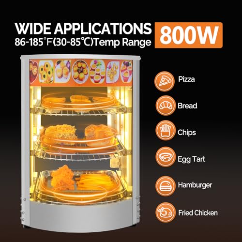 Commercial Pretzel Warmer Display Case