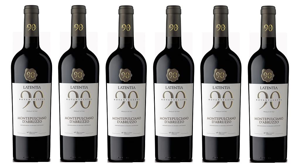 6x 0,75l - 2025er - Latentia - Novantaceppi - Montepulciano d'Abruzzo