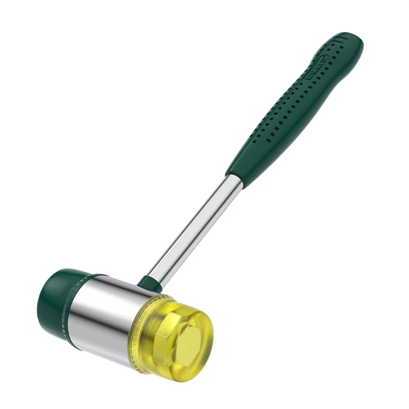 Martello Gomma Martello morbido a doppia faccia, martello in gomma for la decorazione di pavimenti domestici, installazione utensili manuali, gioielli, artigianato, fai da te(40mm Hammer)