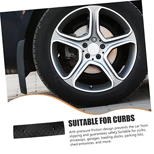 Rampa para automóviles y motocicletas PRETYZOOM de alta resistencia, rampa de plástico para vehículos bajos, uso exterior y carga, diseño portátil y robusto miniatura 3