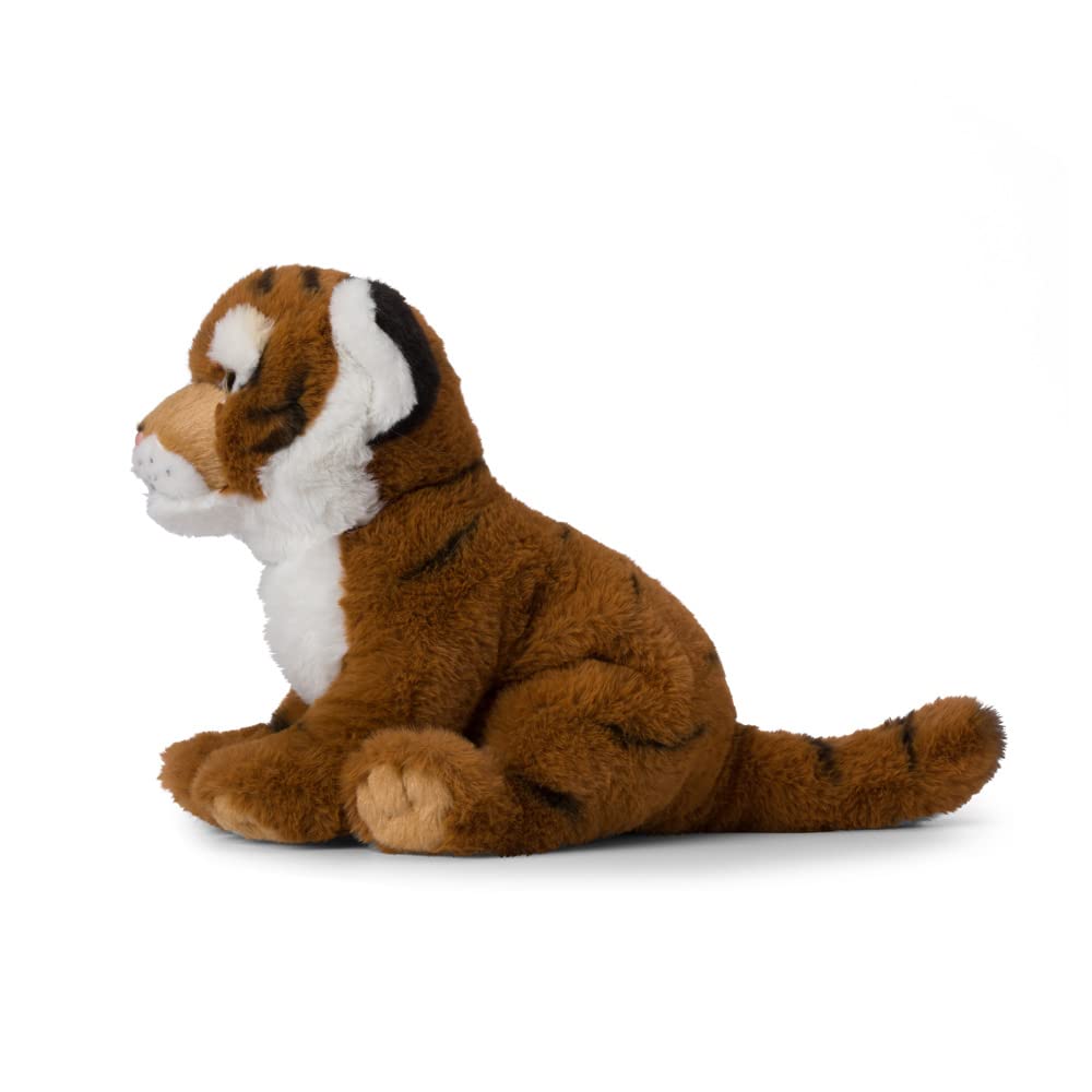 Peluche Tigre WWF Eco Line De 23 Cm – Fabricado Con Materiales 100% Reciclados, Suave Y Realista, Seguro Para Bebés