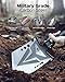 Sahara Sailor Folding Camping Shovel Axe Kit Military Grade, Multifunctional Survival Tactical Shovel with Paracord, Dual Color Flashlight, Whetstone, Emergency Gear for Camping