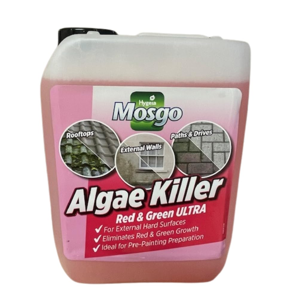 Mosgo Red & Green Algae & Moss Killer 5 Litre