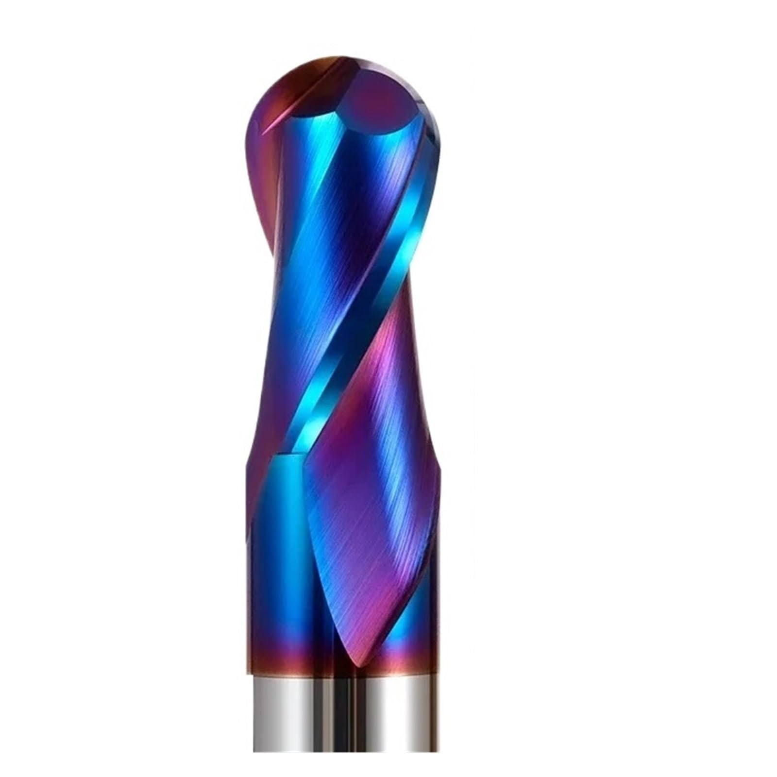 1pc HRC65 HRC70 frez kulisty o wysokiej twardości trzpieniowy z węglika wolframu CNC narzędzie do frezowania R0.5 6mm 8mm 10mm 12mm Metal(HRC65,R4x16xD8x100L)