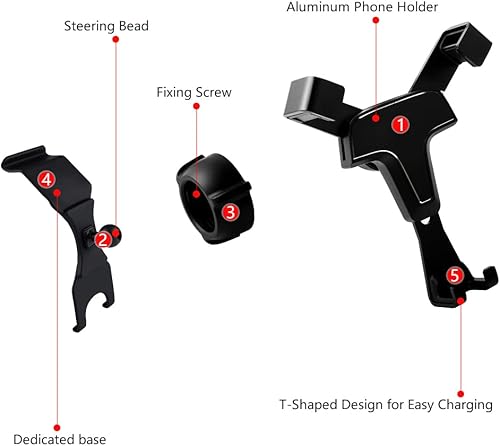 Miniatura 5 de 1797 Soporte de teléfono para Mercedes Benz Clase E 2017 - 2022 CLS 2019 - 2022 Accesorios para el interior del automóvil E300 E350 E400 E450 E550