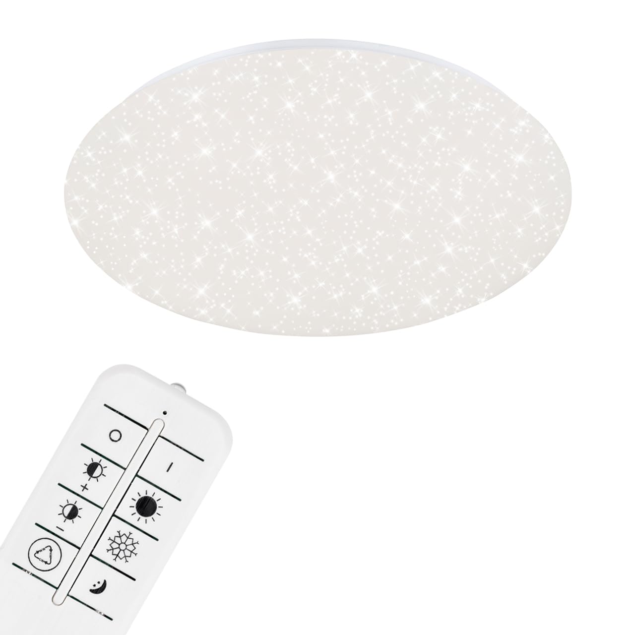 Brilo PLAFONIERA LED VERB 48W CCT Ø 49,5 cm 4000 lumen DA 3000K A 6000K CON TELECOMANDO