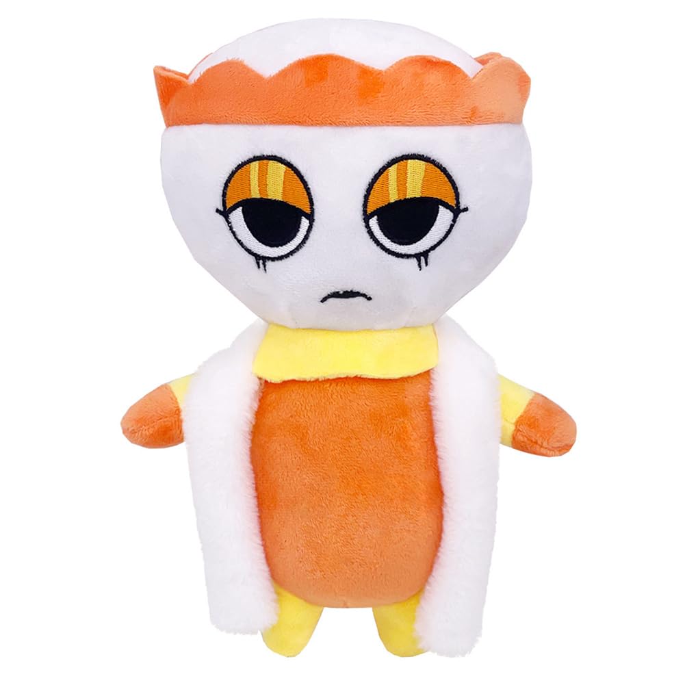 Kouipoie Dandy's World Plush Toy,13" Soft Stuffed Animal Toy,Cute Plushies for Kids, for Aged 4 5 6 7 8 9 10+ Years Old Boys Girls and Fans,Great for Birthdays,Valentine's Day. (Orange)