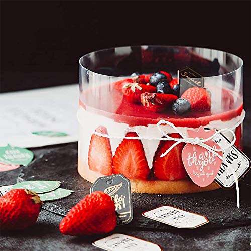 DBAILY Collare Torta, 2pcs Bobina di Acetato