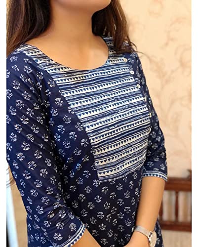 Image of ANNI DESIGNER Women's Rayon-blend Kurta With Pant