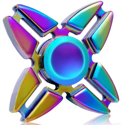 SCIONE Spinner Fidget Roulement en Métal et Acier Inoxydable Spinner Anti-Stress à Haute Vitesse de 3-5 Min ADHD Jouets Contre l'Anxiété pour Adultes Enfants Autisme Fidget Jouet Cover