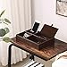 BEWISHOME Mens Valet Tray for men, Nightstand Organizer, Dresser Organizer, Catch All for Mens AccessoriesFaux Leather,Brown SSH06Z