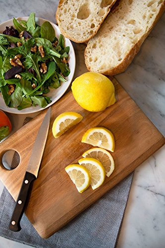 Image of Ironwood Gourmet Rectangular Everyday Cutting Board, Acacia Wood