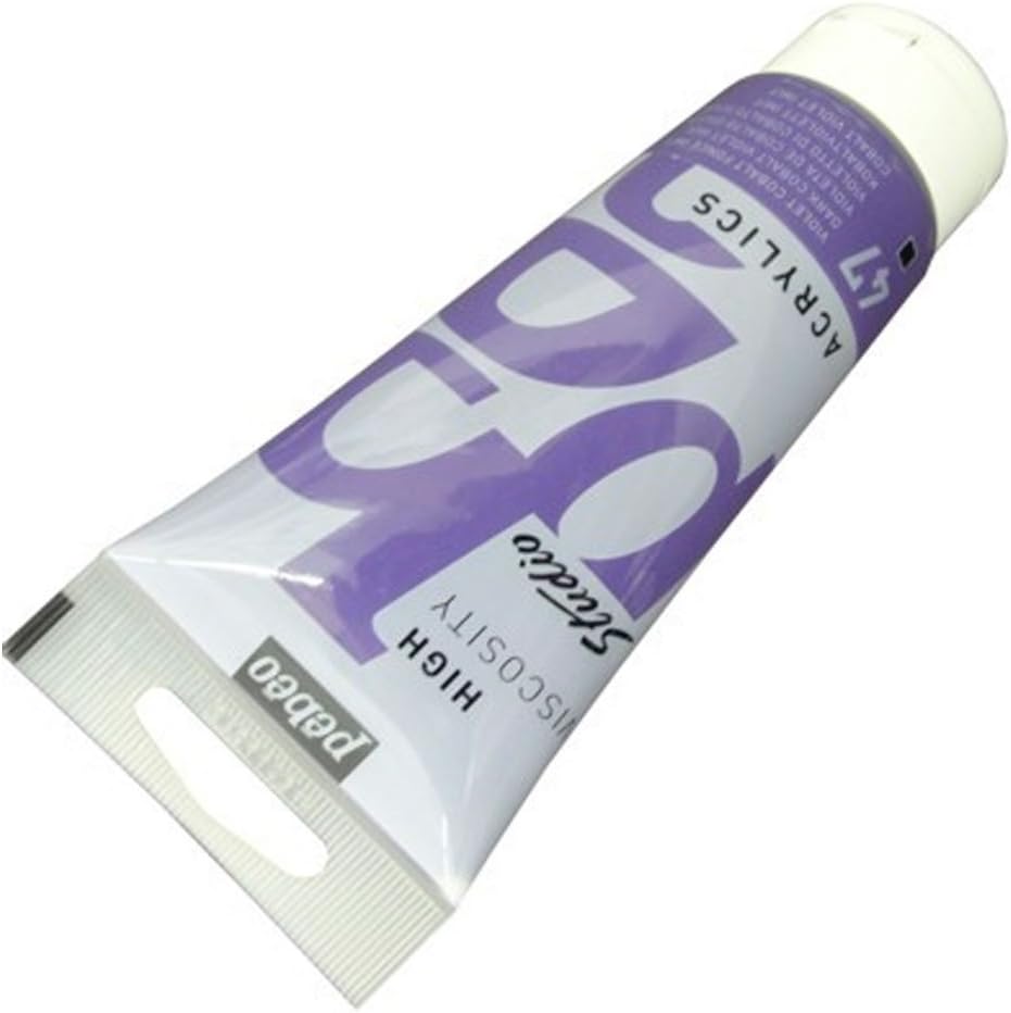 Studio Acrylics 100-milliliter Acrylic Paint, Dark Cobalt Violet Hue