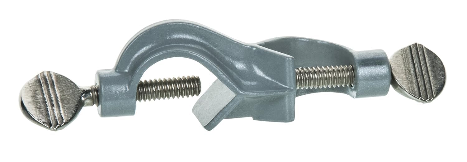 WKM Powder-Coated Bosshead Clamp – Metal Thumb Screws, Rust-Resistant Finish, Secure Lab Support Clamp for Rods & Stands, Perfect for Chemistry, Physics & Biology Lab Work-image-23