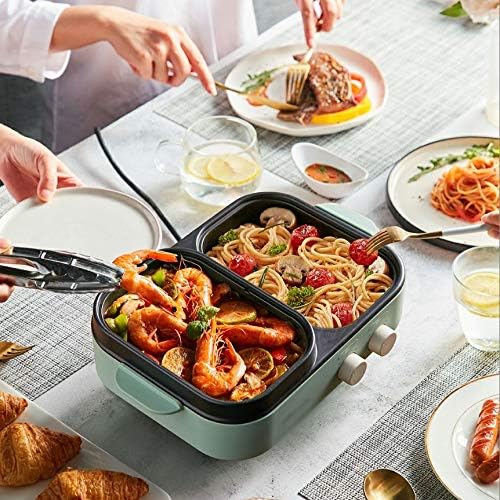 Parrilla Eléctrica Barbacoa con Olla Shabu-shabu Multifunción 1200W miniatura 6