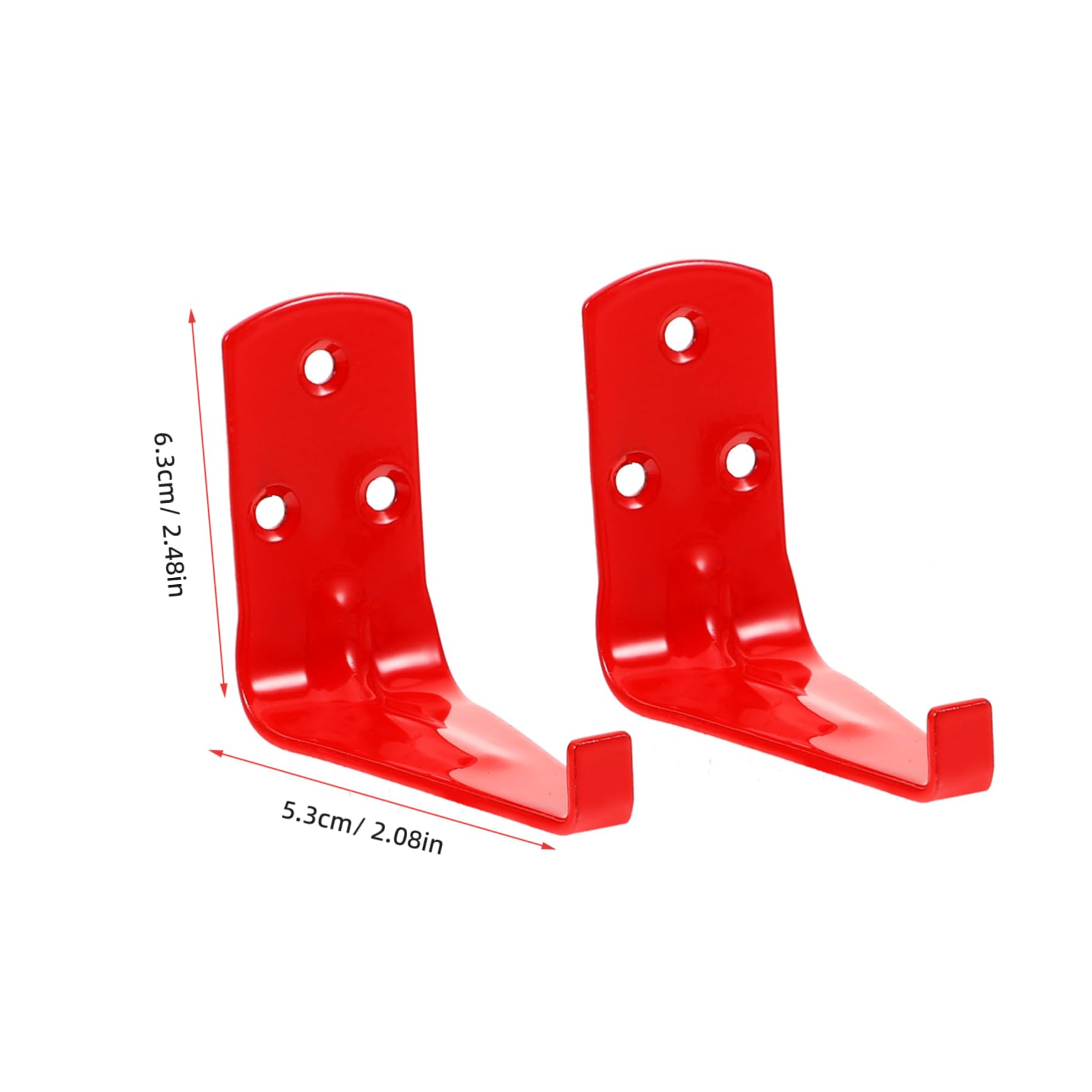 NUOBESTY 5 series Gancho Para Extintor De Incendios Pequeño Extintor Primer Propósito Cocina Ganchos De Abrazadera Para Extintor Soporte Para Extintor De Incendios 4 piezas x 5