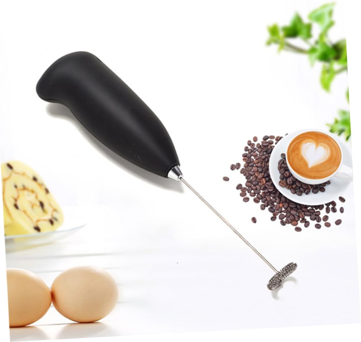 INFINITIX™ Hand Mixer Mini Handle Electric Cooking Kitchen Tools Hot Drinks Hot Milk Coffee Stirrer Foam Whisk Mixer Egg Beater (Any Color)