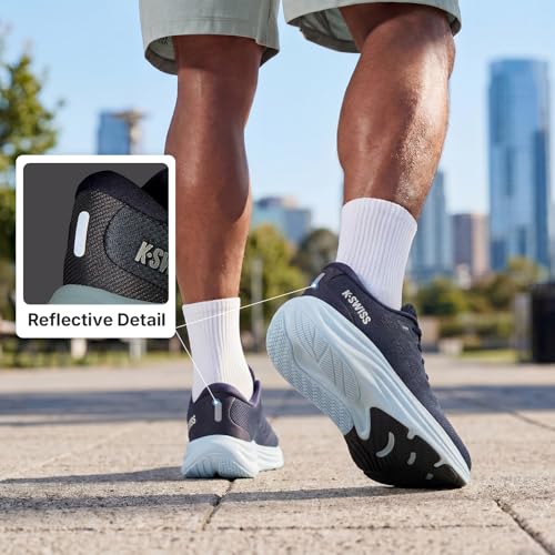 Image of K-Swiss Men's Shadx Running & Walking Shoe - Comfort Cushioned Gym Sneakers