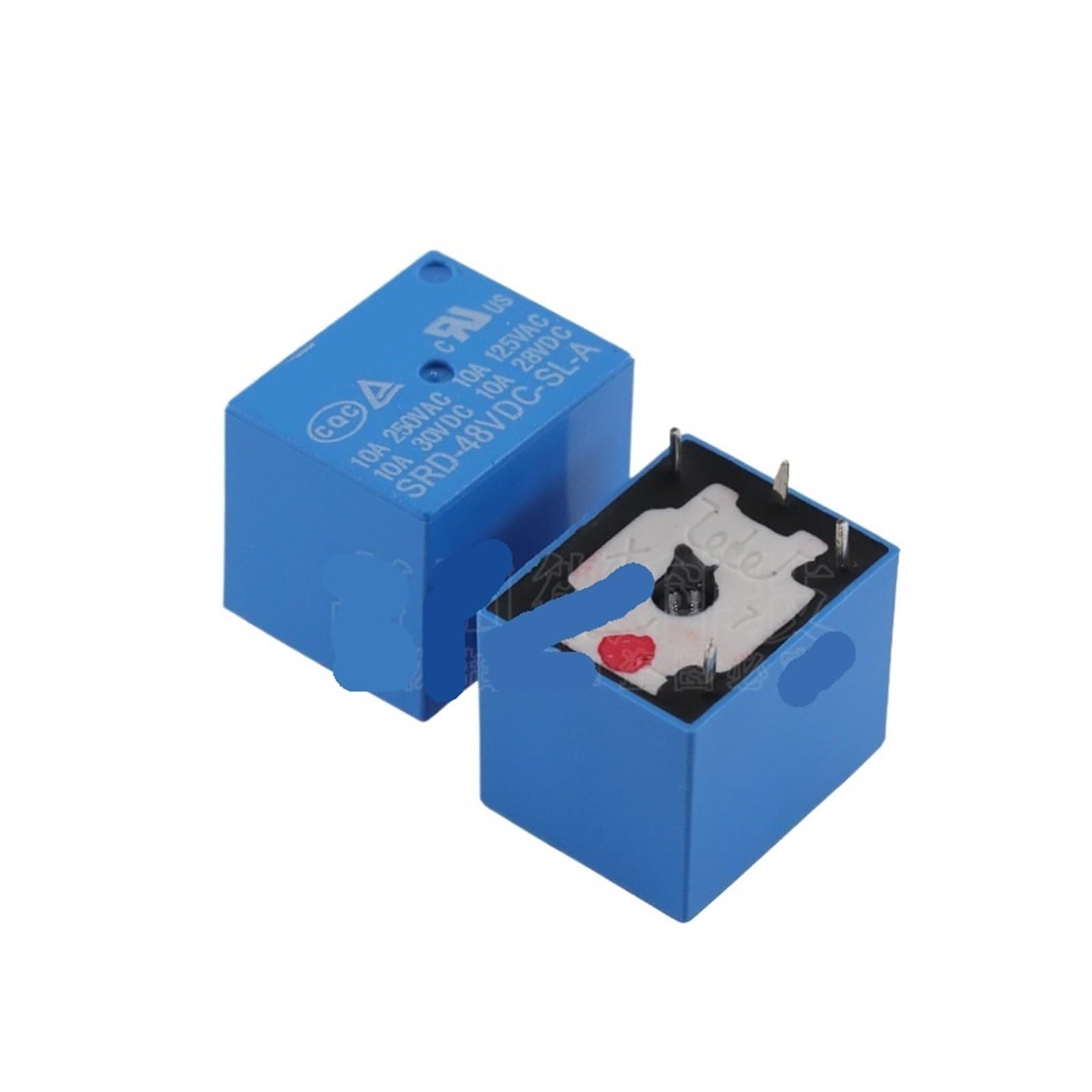 Relais SRD-48VDC-SL-A composant électronique T73 commutateur 4 broches 48V 10A